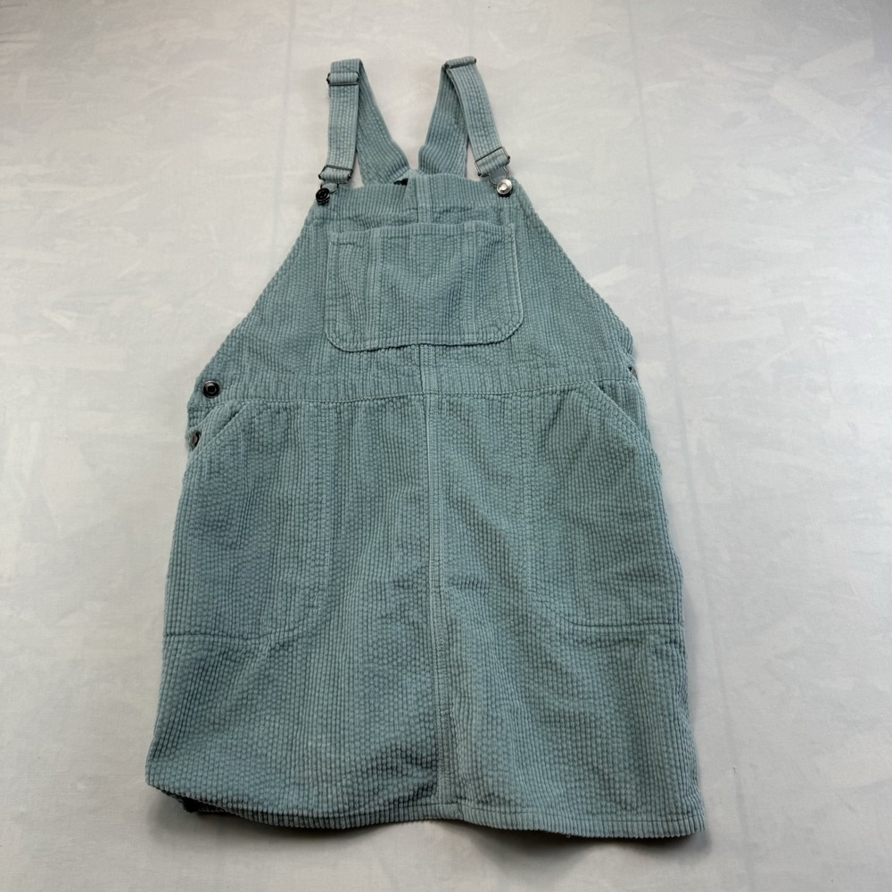 wild fable sage green corduroy overall dress
